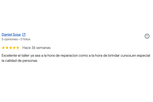 Reseña de Daniel Sosa